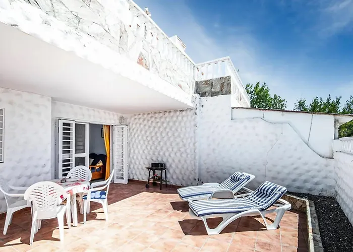 Near The With A Huge Terrace, Patio, Wifi And Parking Appartement Costa Calma